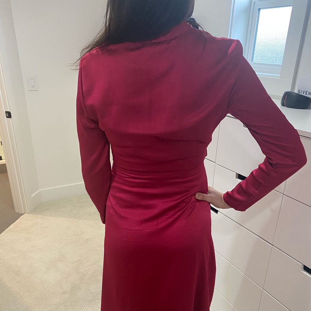 Equipment Adisa Asymmetrical Wrap Dress - Picture 9 of 10